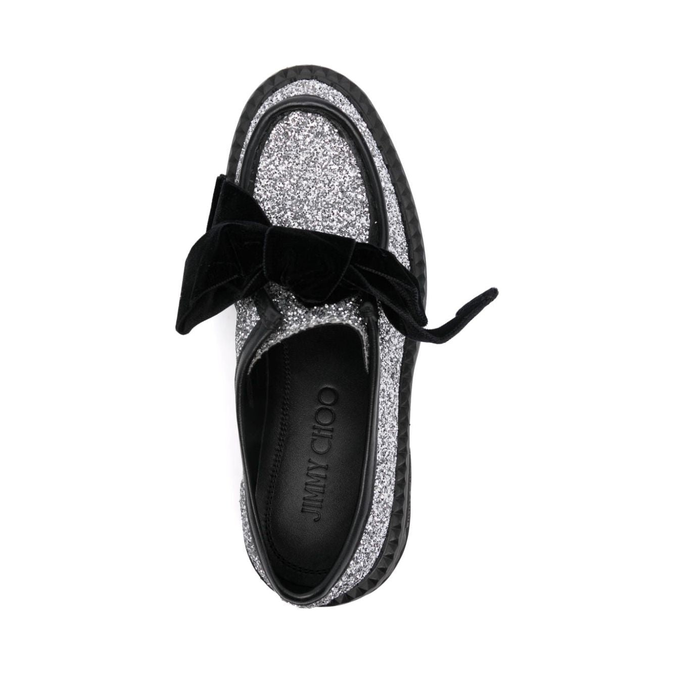 Jimmy Choo Flat shoes Silver Moccasins Jimmy Choo