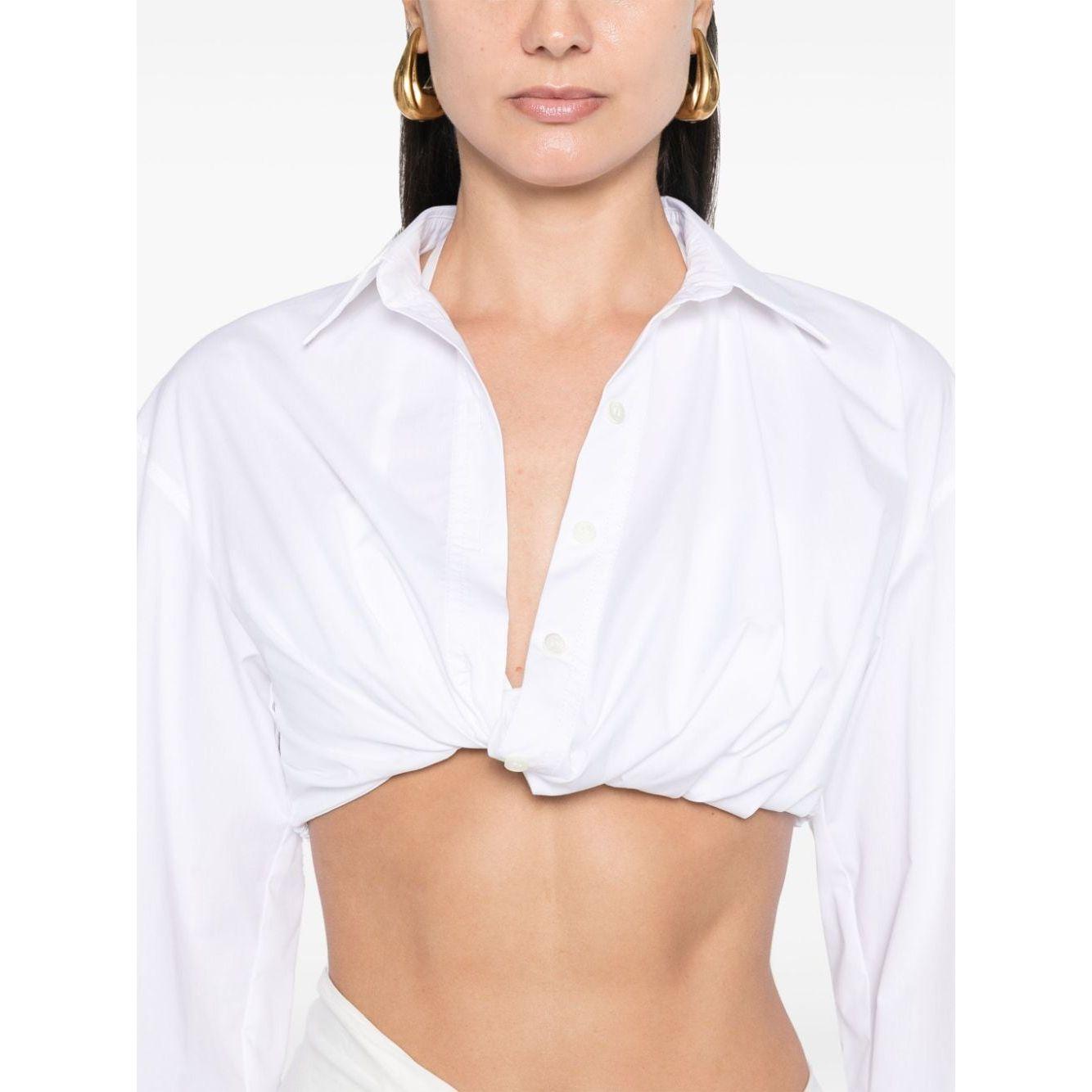 JACQUEMUS Shirts White Shirts JACQUEMUS