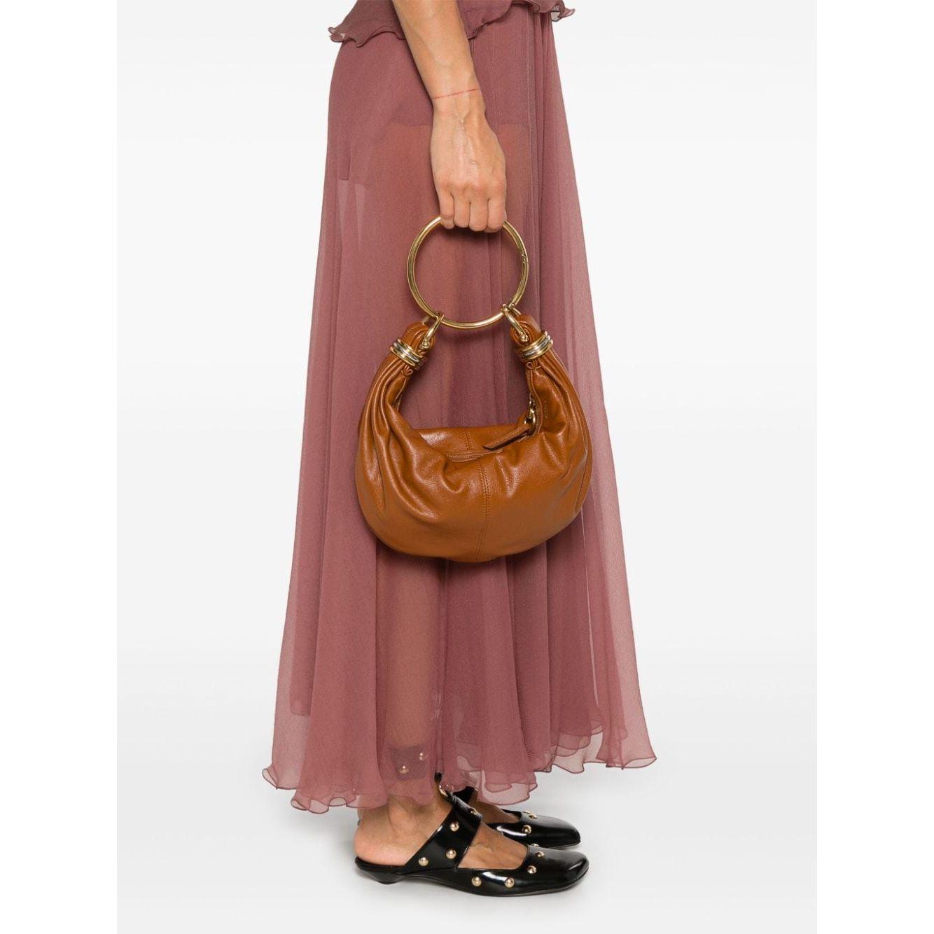 Chloè cognac brown calf leather Bag Handbag Chloè