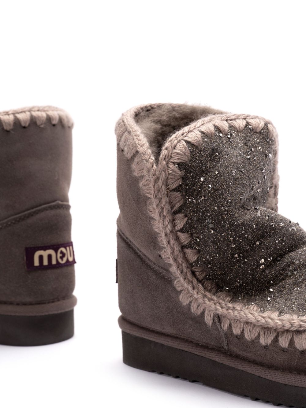 Mou Boots Grey Boots Mou