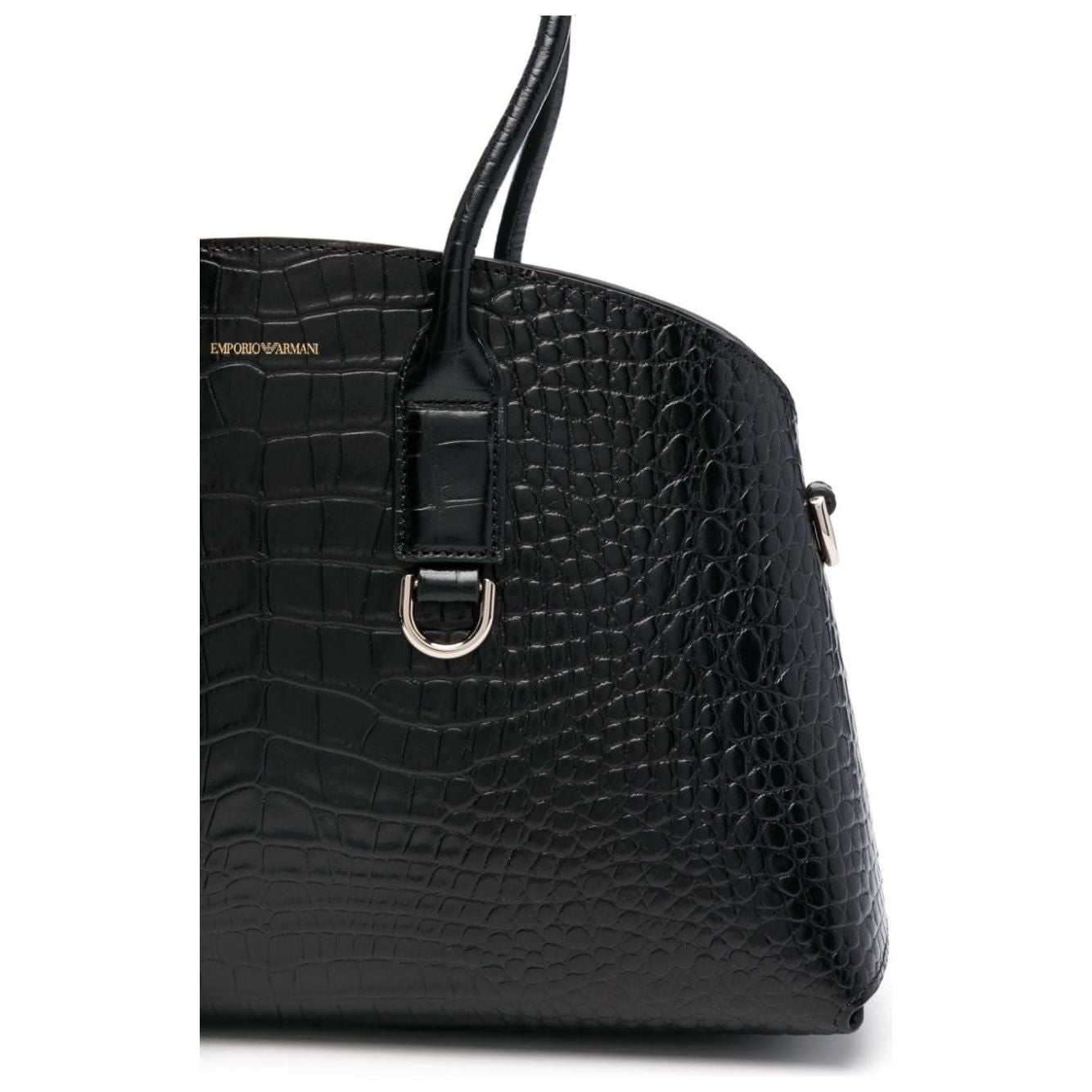 EMPORIO ARMANI CAPSULE Bags.. Black Shopper Emporio Armani