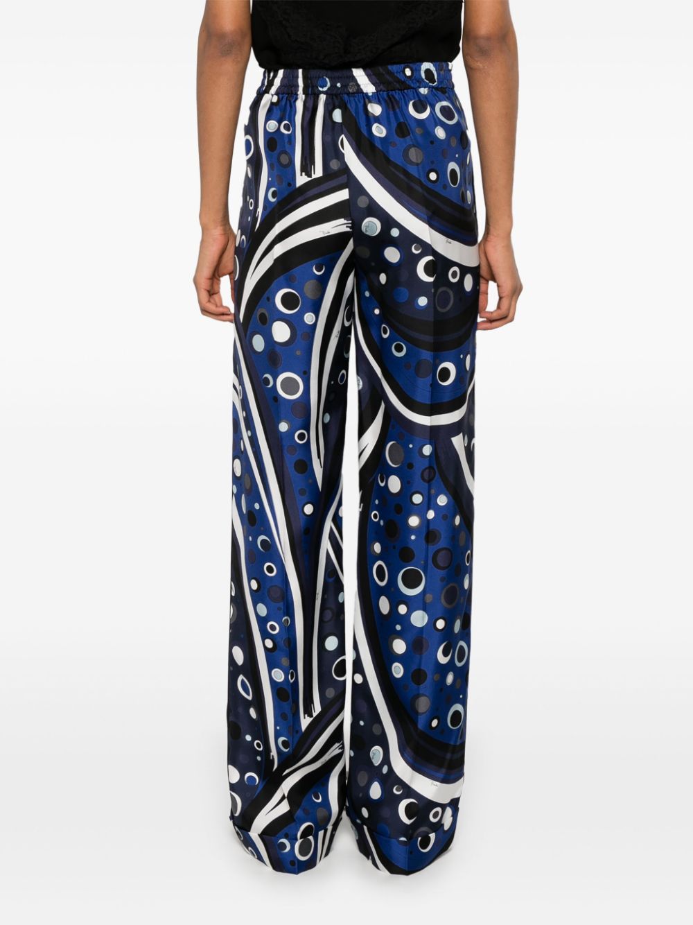 Pucci Trousers Blue Trousers Pucci