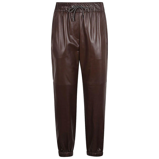 Brunello Cucinelli Trousers Brown Trousers Brunello Cucinelli