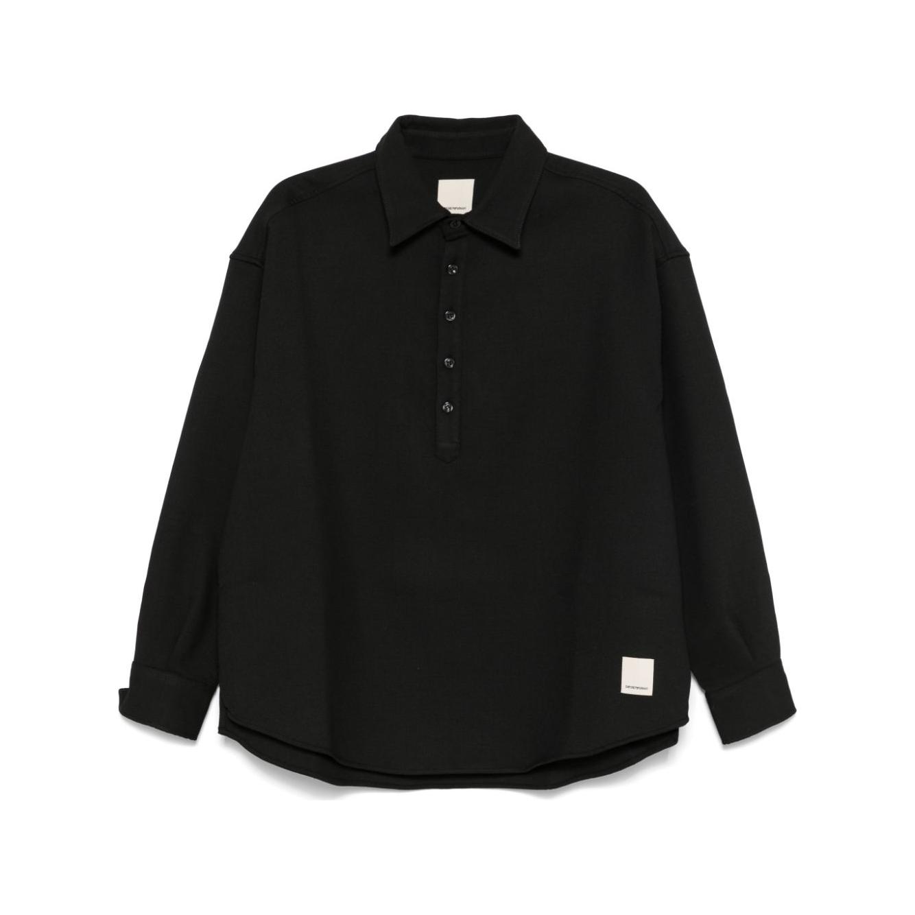 Emporio Armani Shirts Black Shirts Emporio Armani