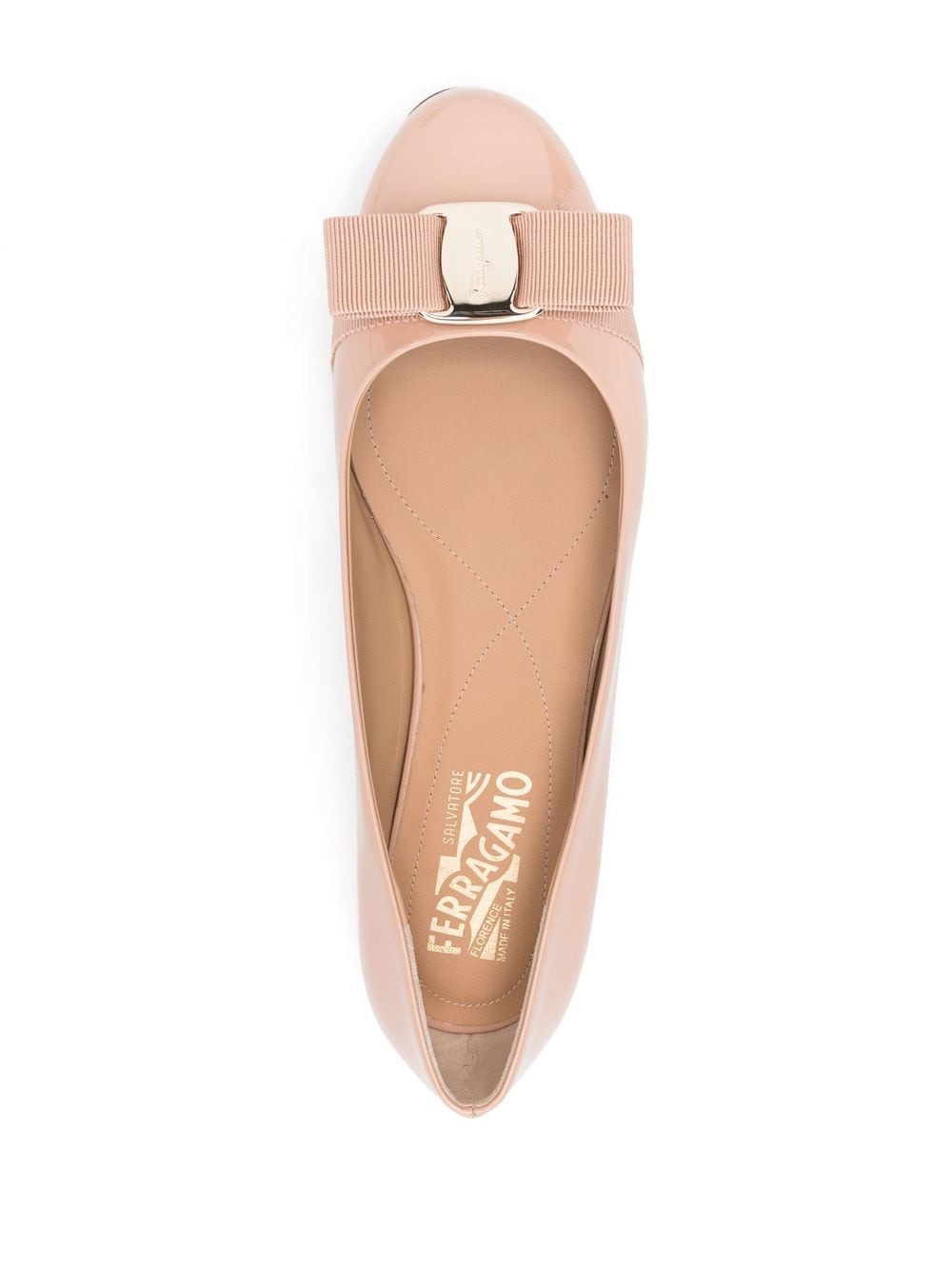 Ferragamo Flat shoes Powder Flat Shoes Ferragamo