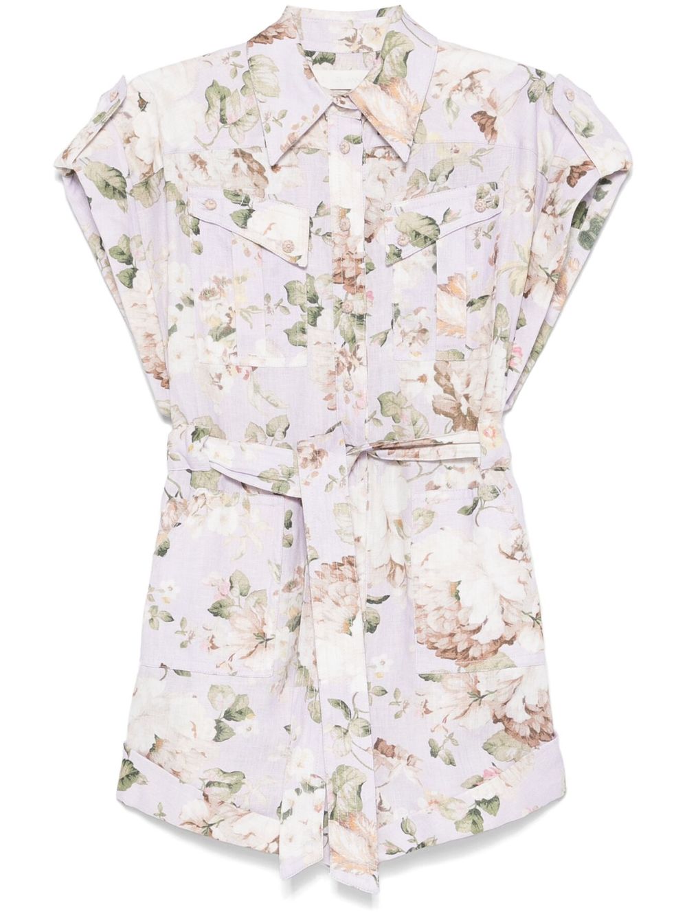 Zimmermann Dresses Lilac Jumpsuits Zimmermann