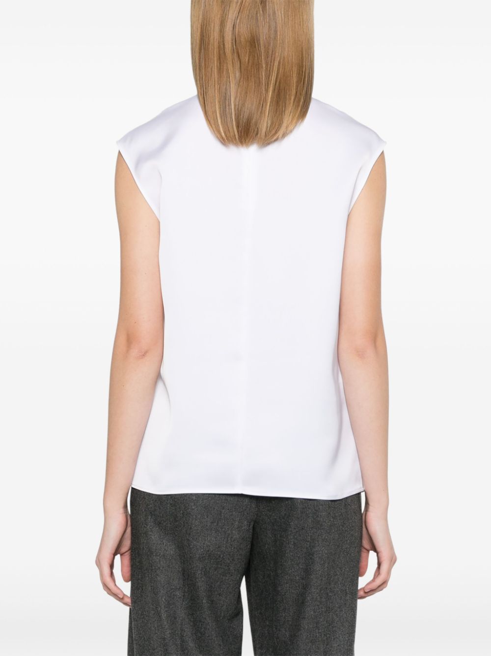 Emporio Armani Top White Topwear Emporio Armani