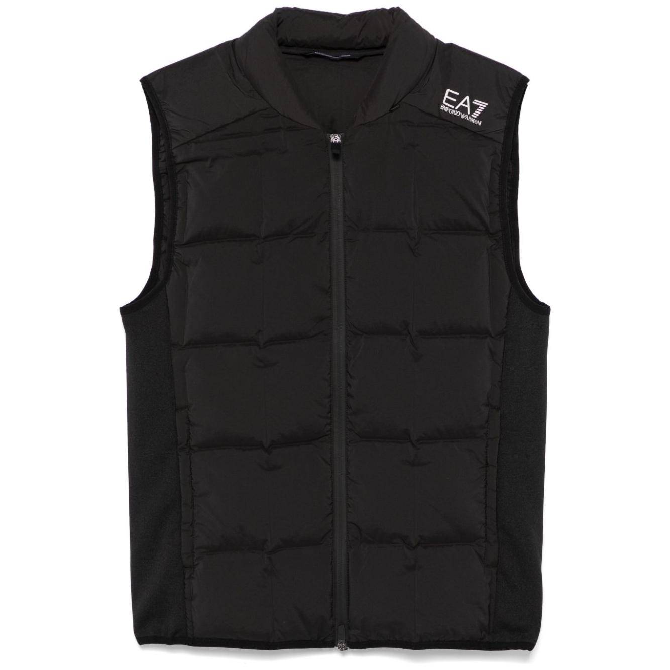 EA7 Jackets Black Vests EA7