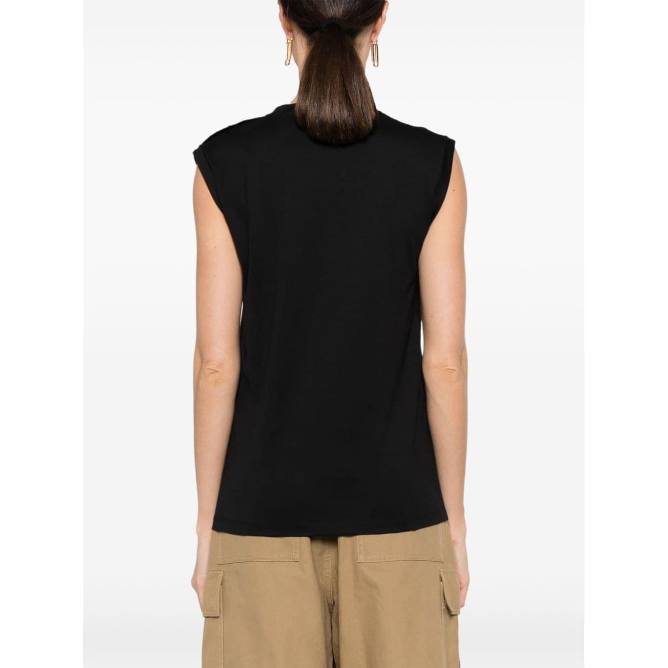 Balmain Top Black Topwear Balmain