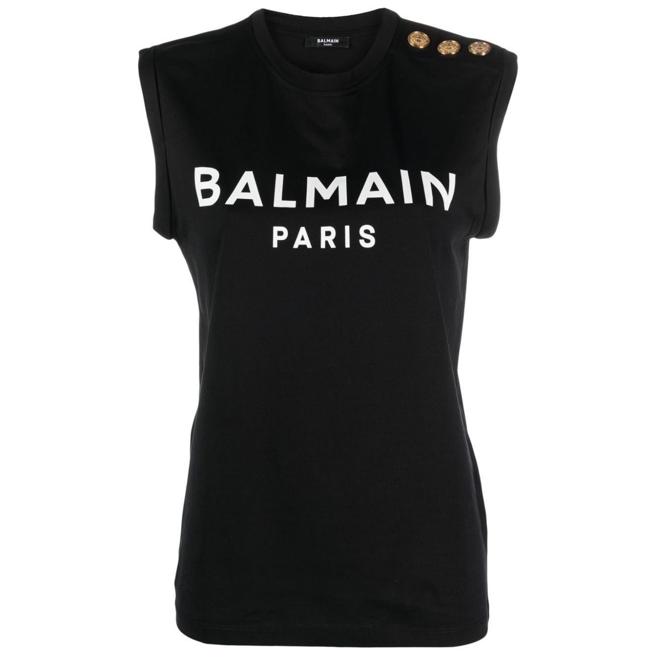 Balmain Top Black Topwear Balmain