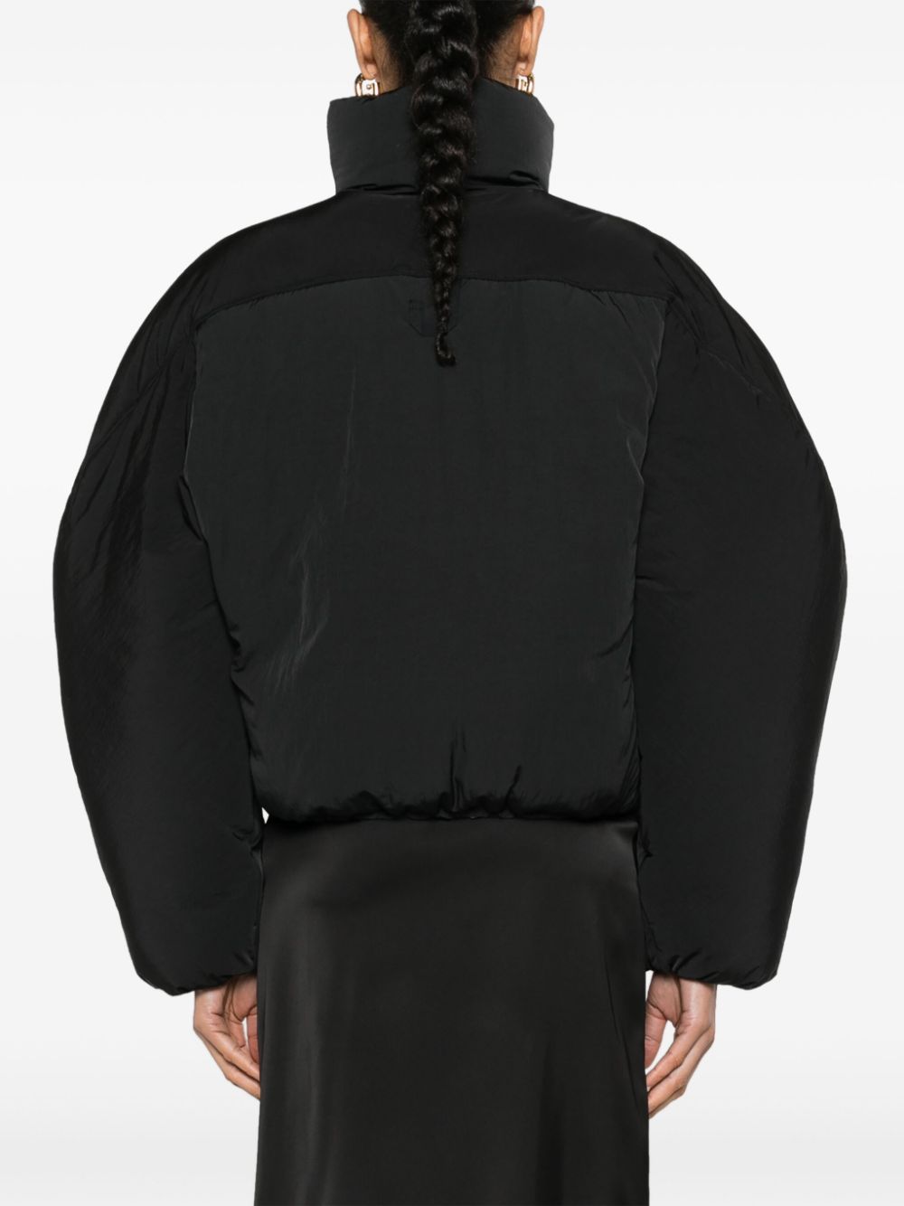 JACQUEMUS Coats Black Jackets JACQUEMUS