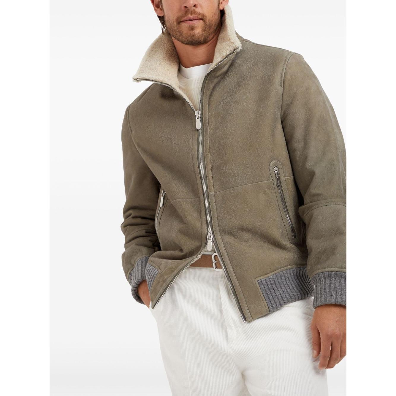 Brunello Cucinelli Jackets Beige Jackets Brunello Cucinelli