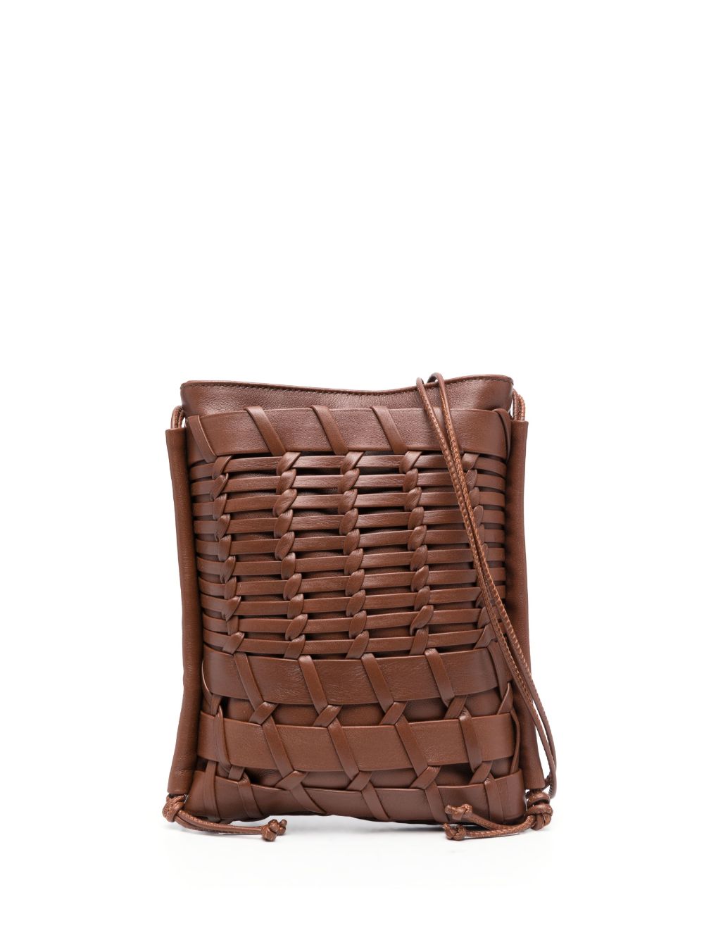 HEREU Trena Crossbody Bag Leather Brown Shoulder Hereu