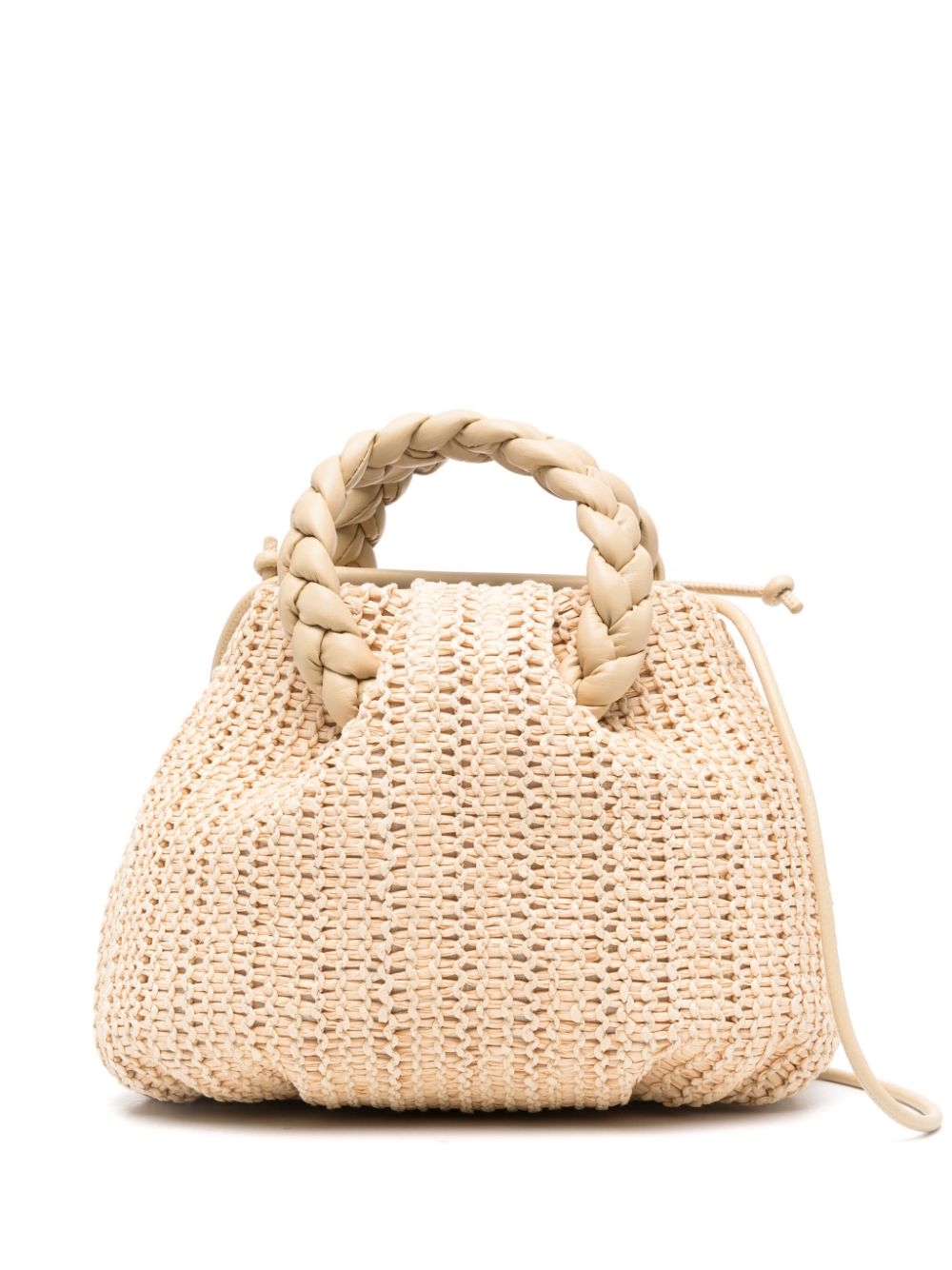 HEREU raffia interwoven Bag Beige Handbag Hereu