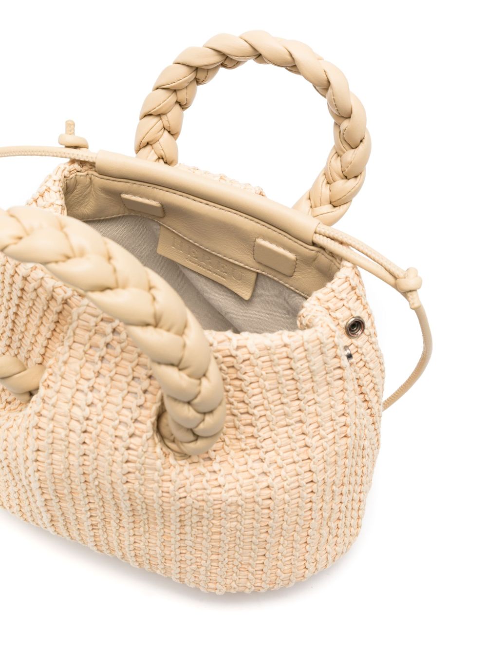 HEREU raffia interwoven Bag Beige Handbag Hereu