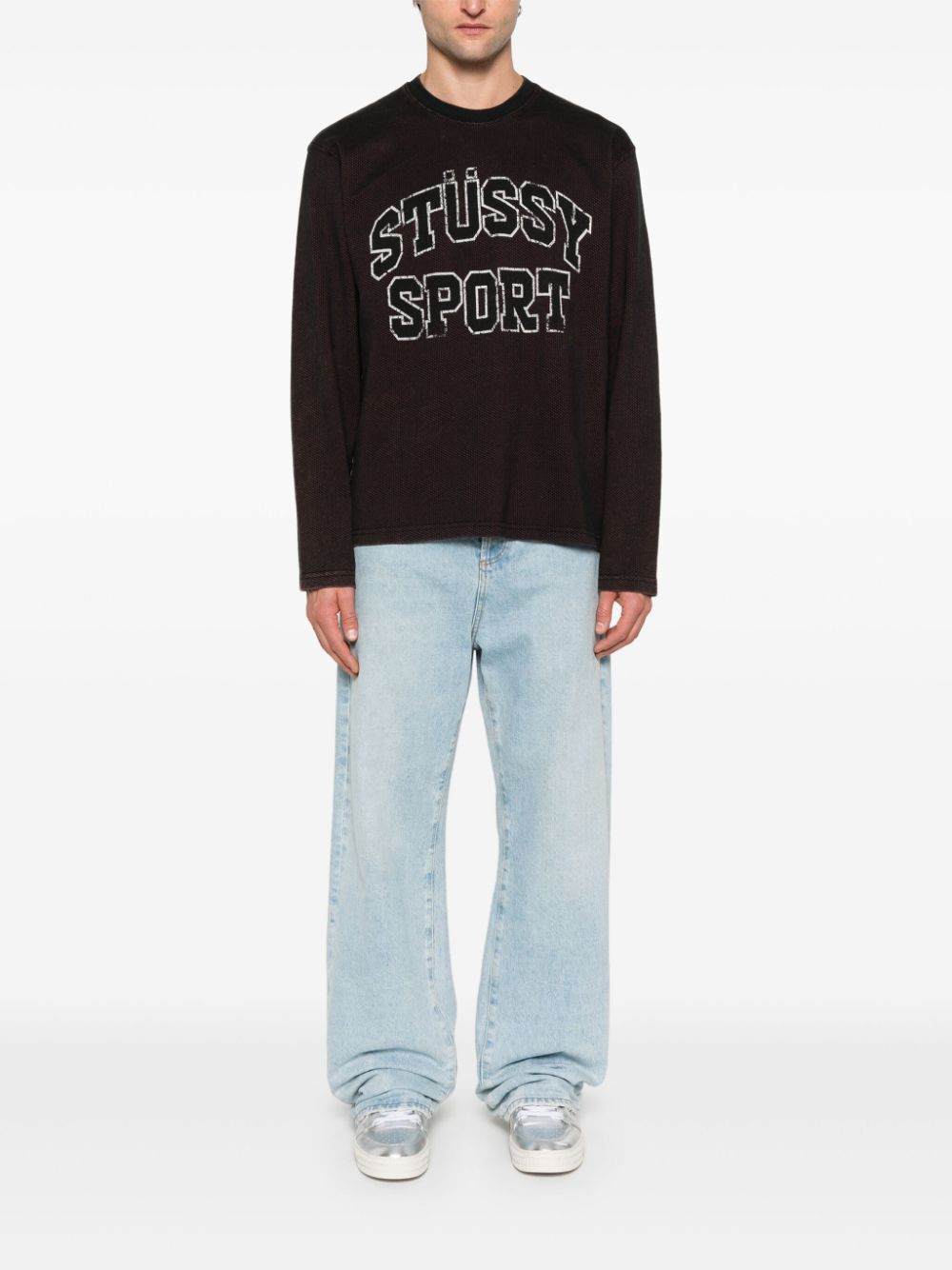 Stussy T-shirts and Polos Black Topwear Stussy