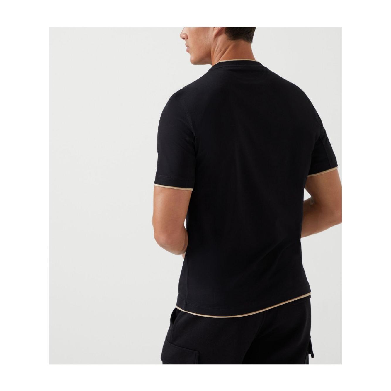 Brunello Cucinelli T-shirts and Polos Black Topwear Brunello Cucinelli