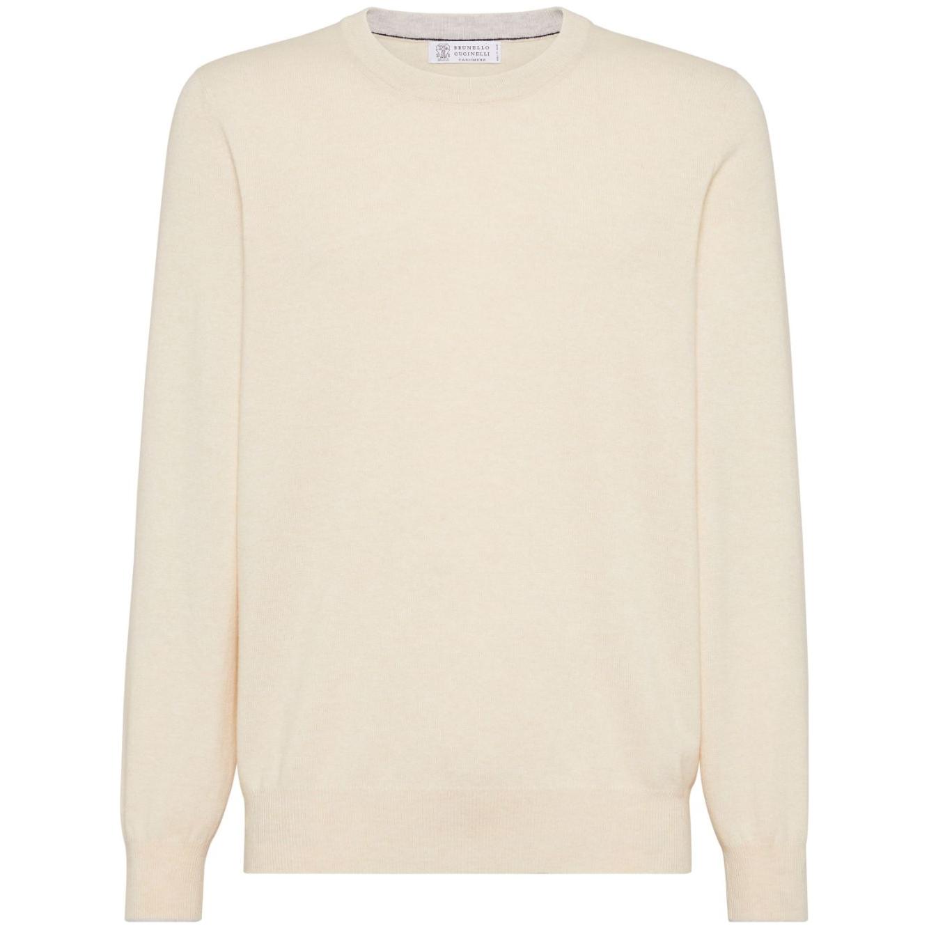 Brunello Cucinelli Sweaters Beige Topwear Brunello Cucinelli