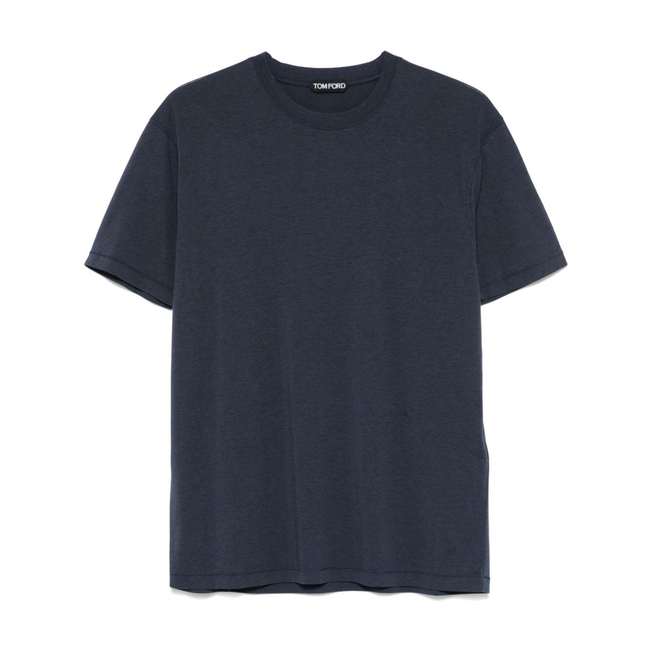 Tom Ford T-shirts and Polos Blue Topwear Tom Ford