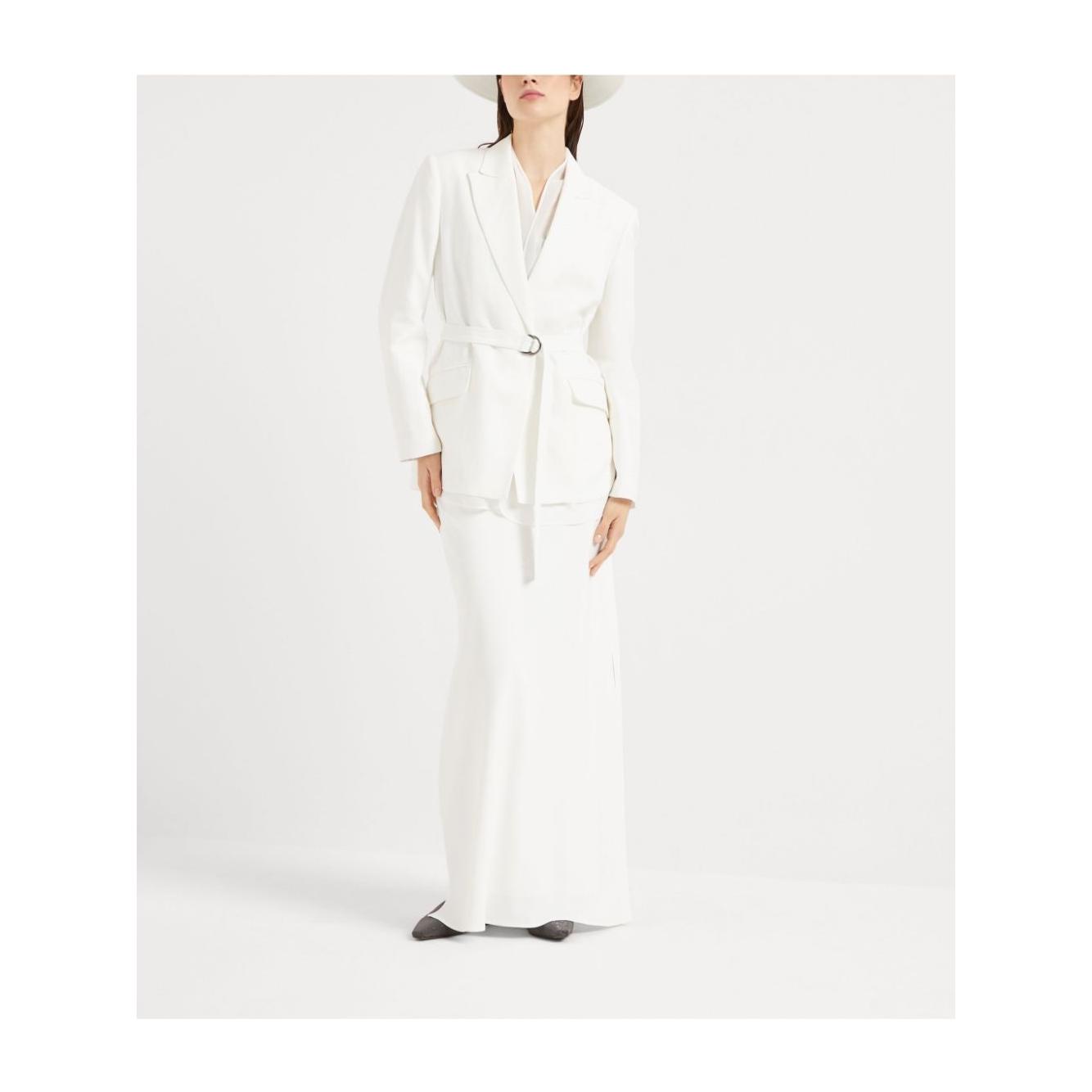 Brunello Cucinelli Jackets White Jackets Brunello Cucinelli