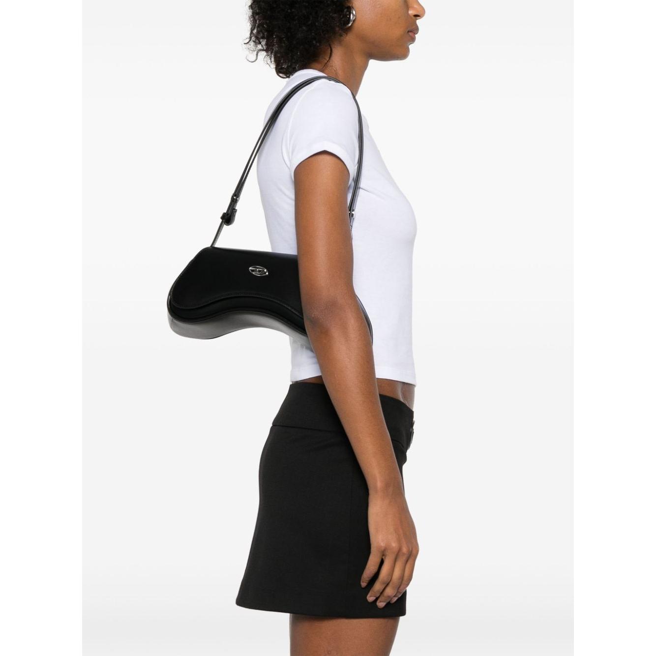 Diesel black foldover top Bag Shoulder Diesel