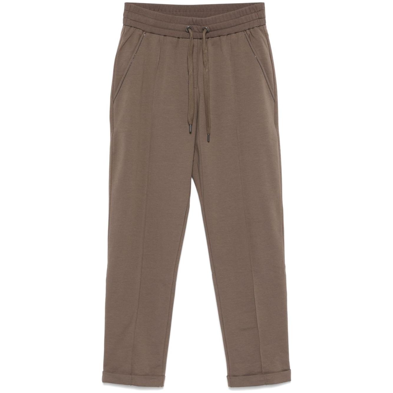 Brunello Cucinelli Trousers Brown Trousers Brunello Cucinelli