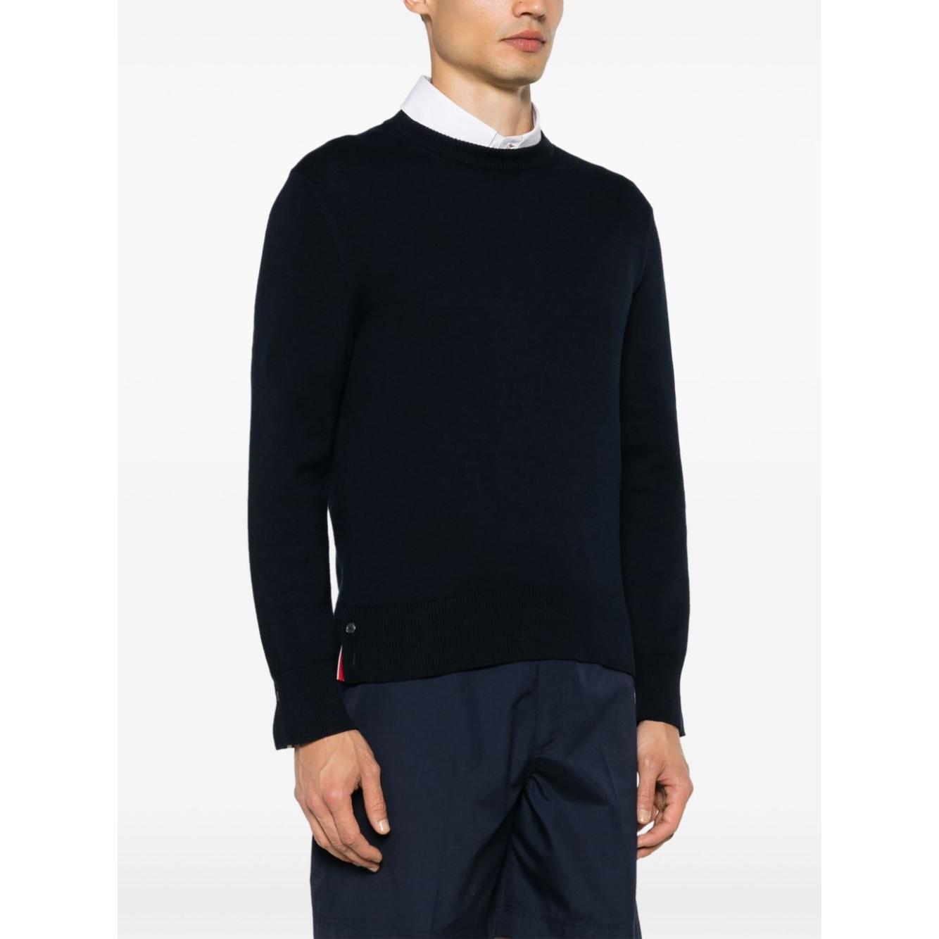 Thom Browne Sweaters Blue Topwear Thom Browne