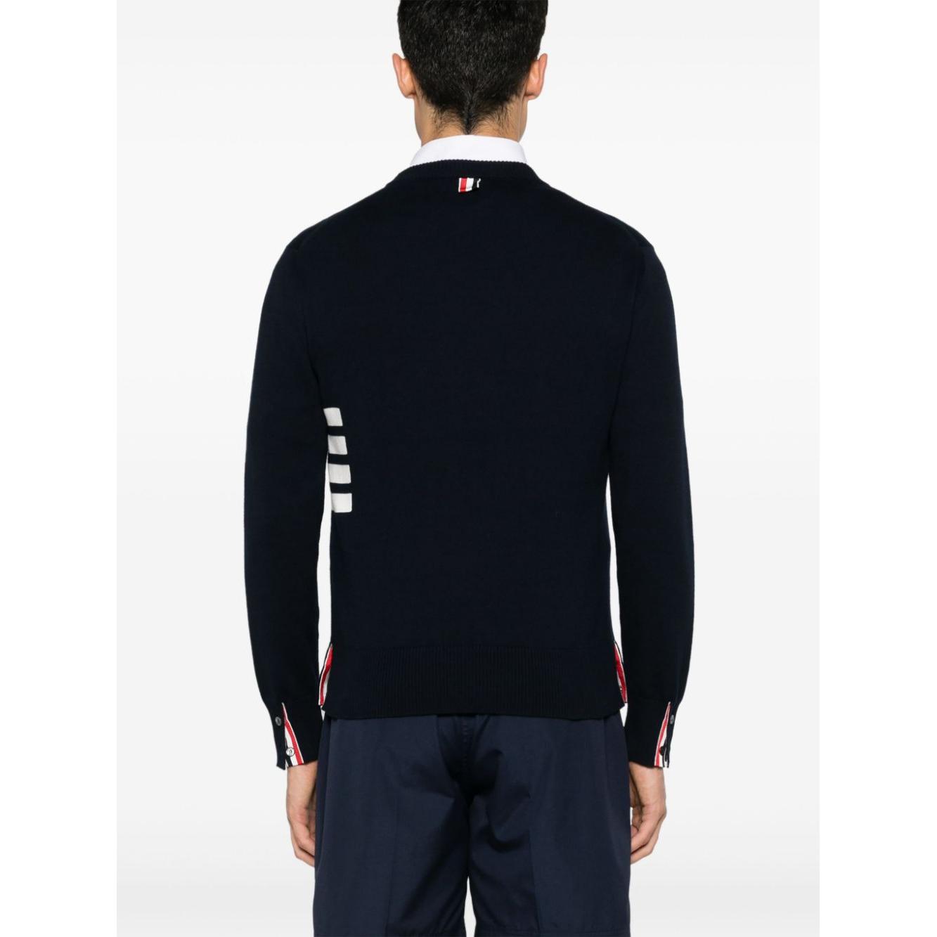 Thom Browne Sweaters Blue Topwear Thom Browne