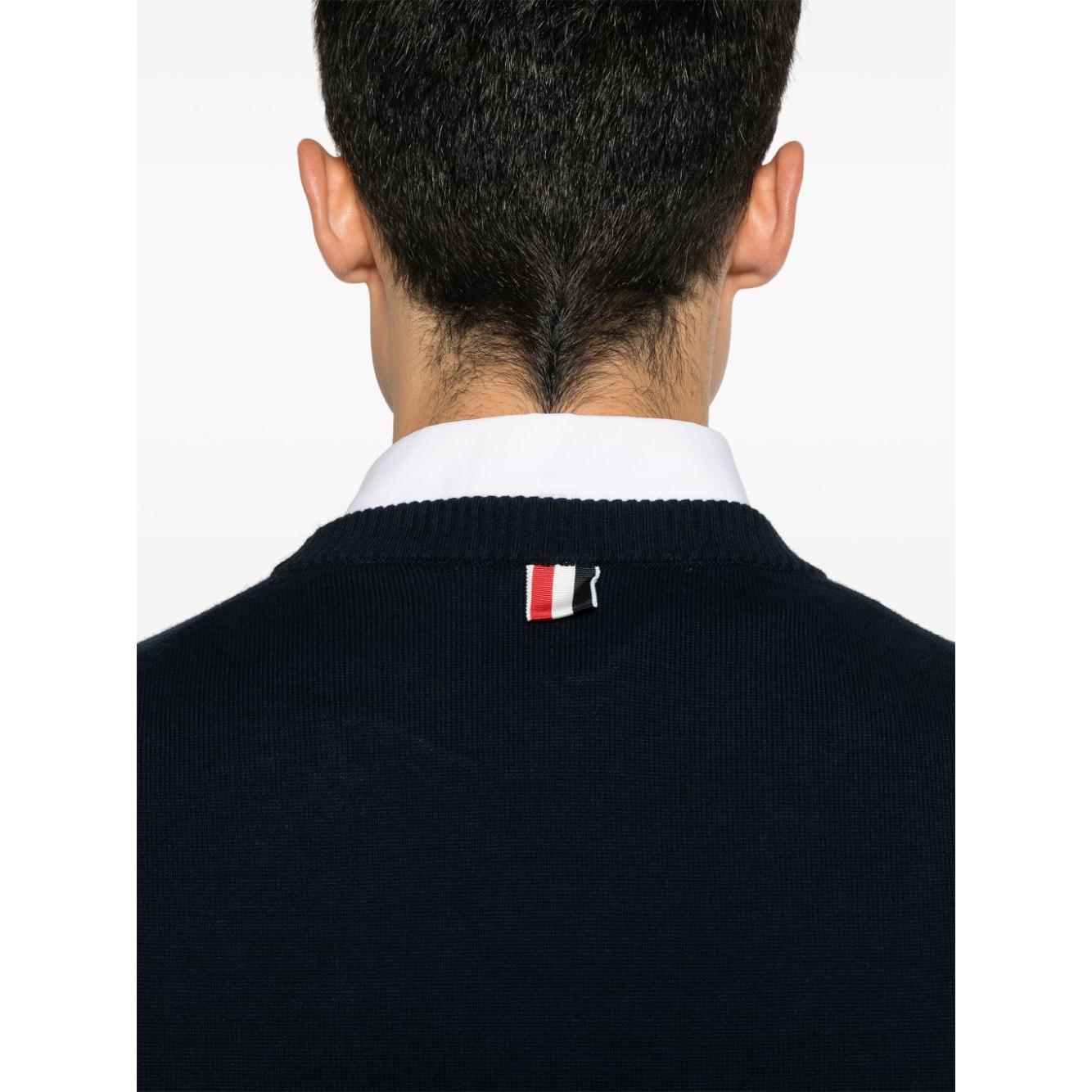 Thom Browne Sweaters Blue Topwear Thom Browne