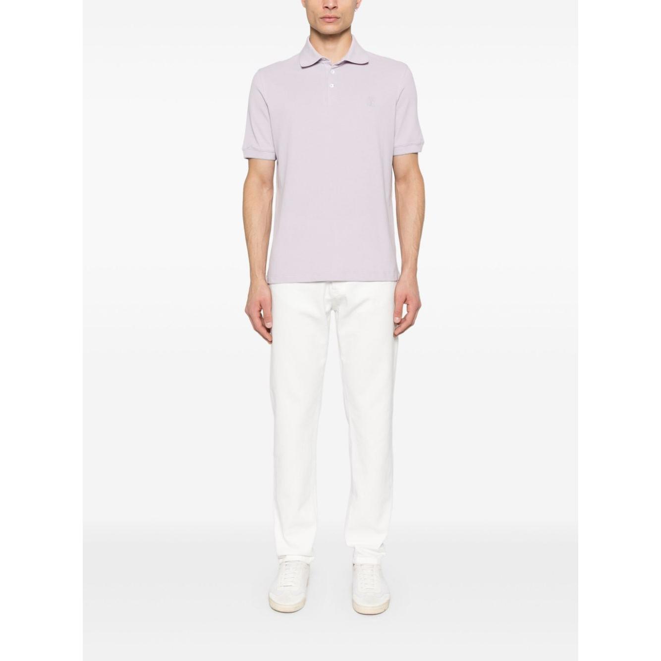 Brunello Cucinelli T-shirts and Polos Purple Topwear Brunello Cucinelli