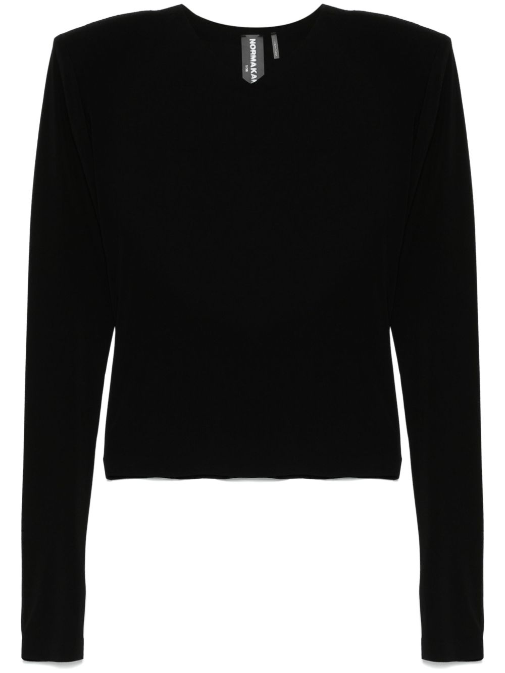 Norma Kamali Top Black Topwear Norma Kamali