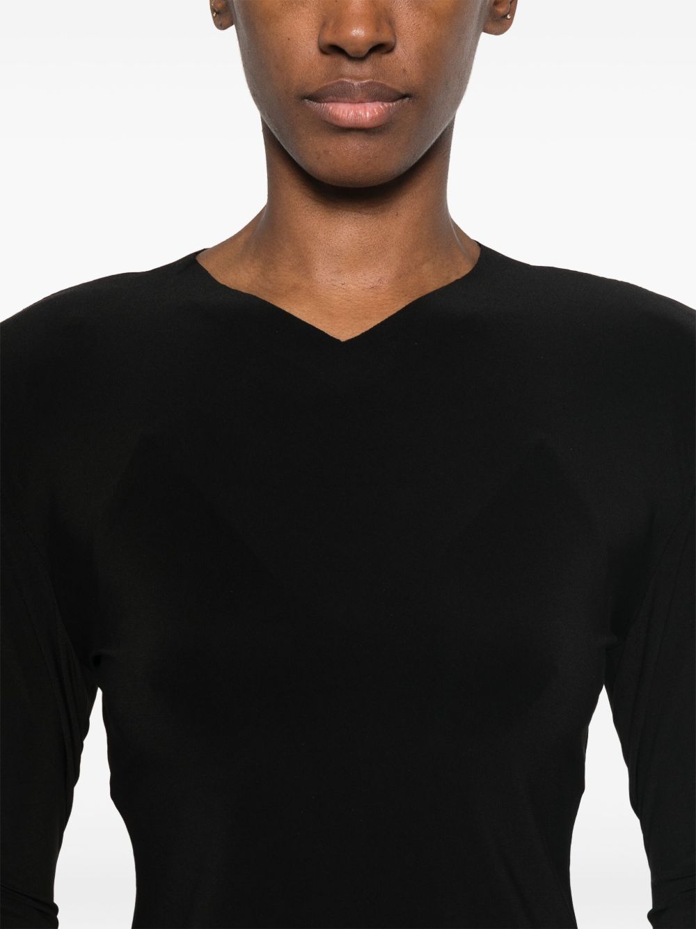 Norma Kamali Top Black Topwear Norma Kamali