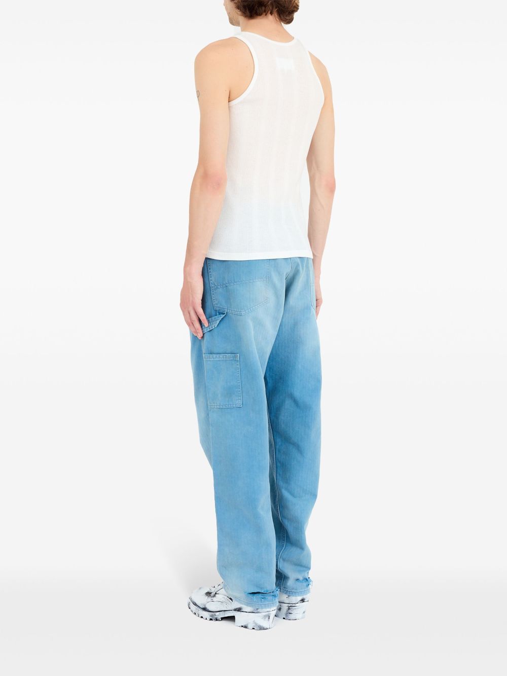 Maison Margiela Top White Topwear Maison Margiela