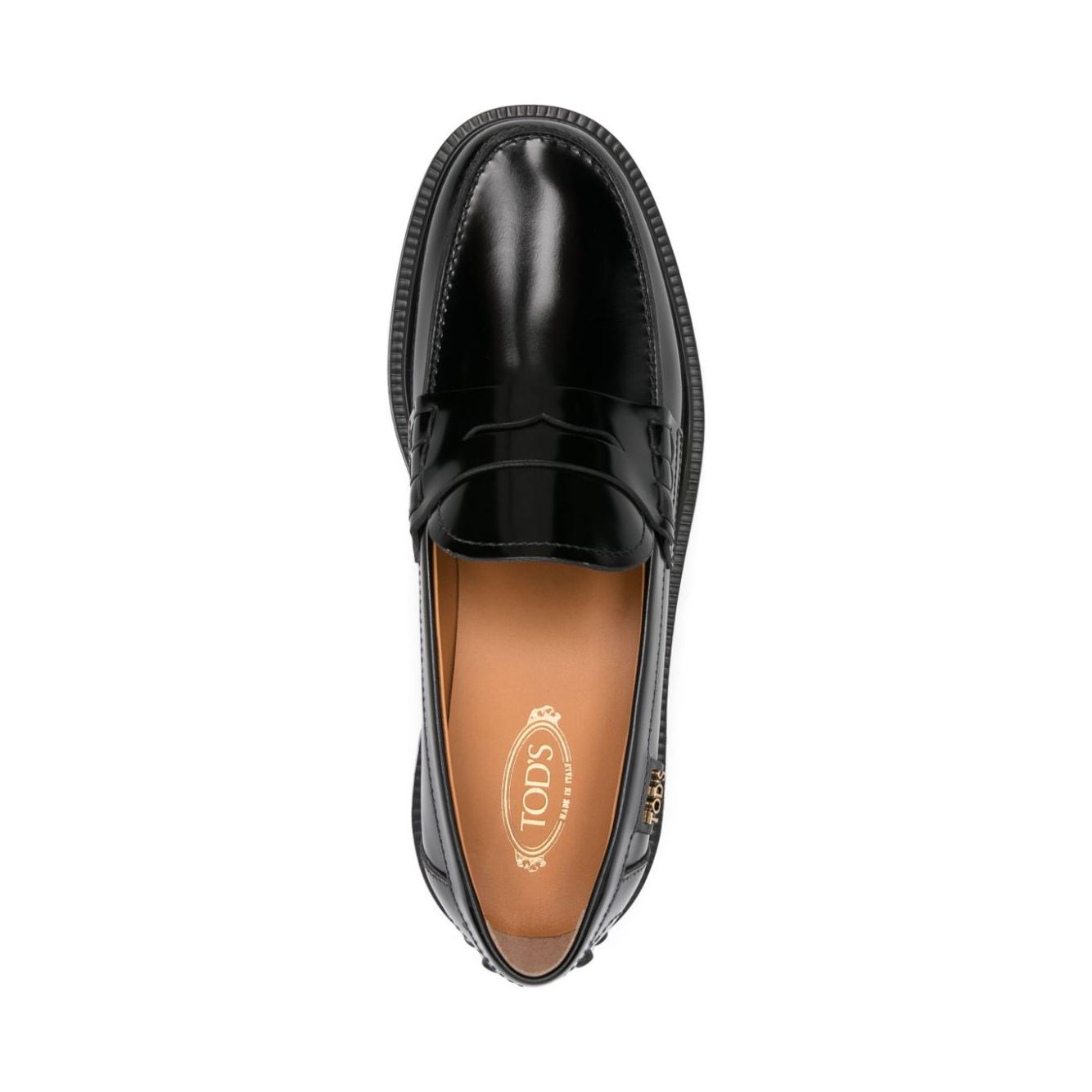 Tod's Flat shoes Black Moccasins Tod'S