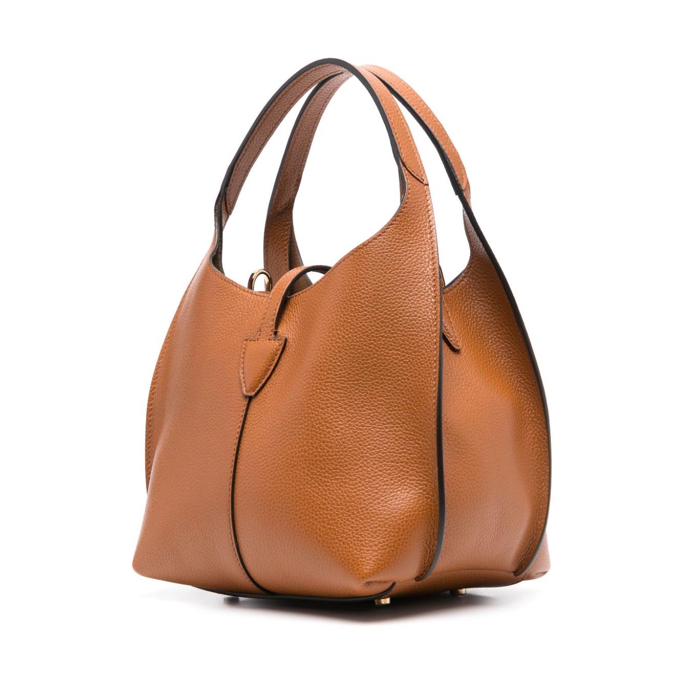 Tod's Mini Leather Tote Bag Brown Shoulder Tod'S