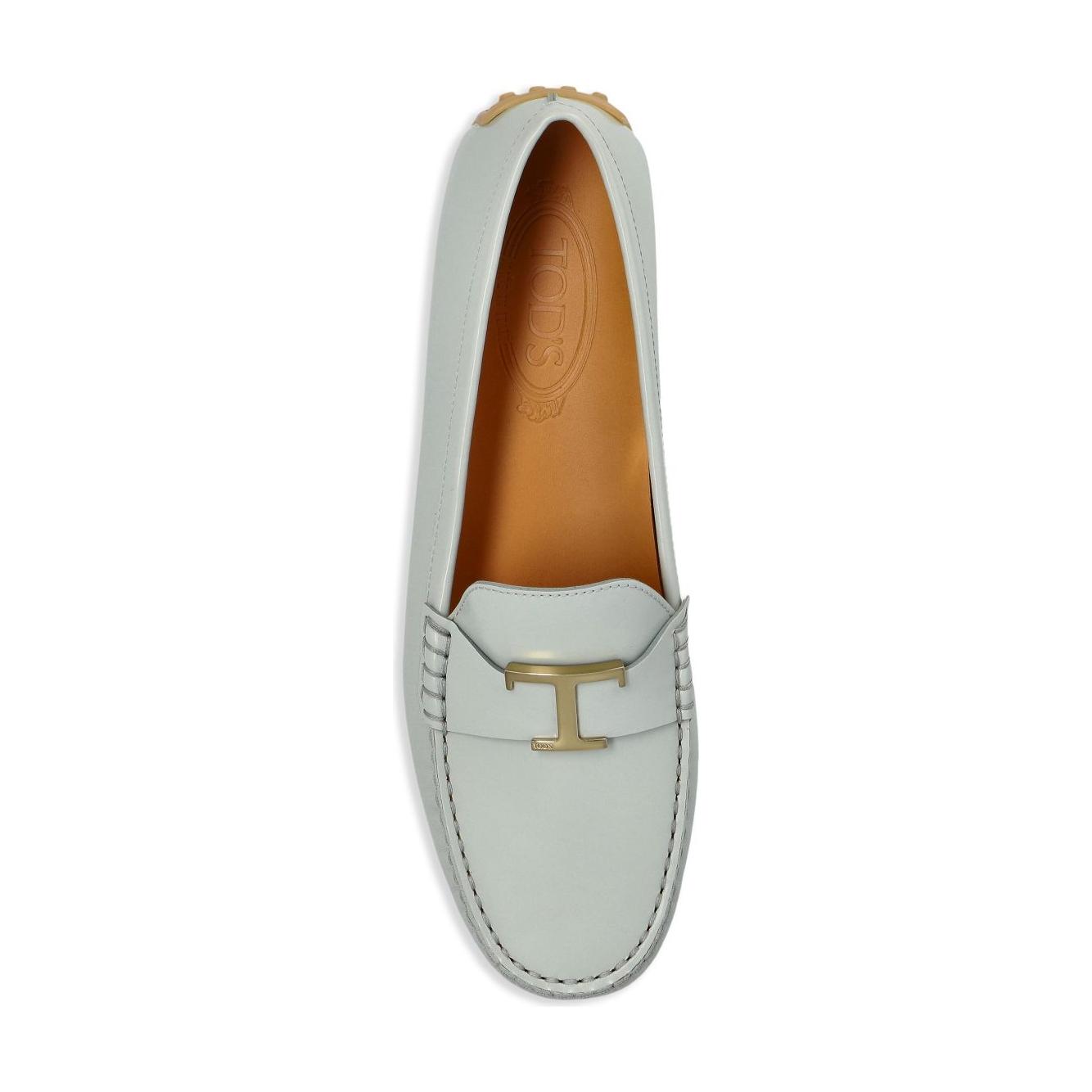 Tod's Flat shoes Grey Moccasins Tod'S