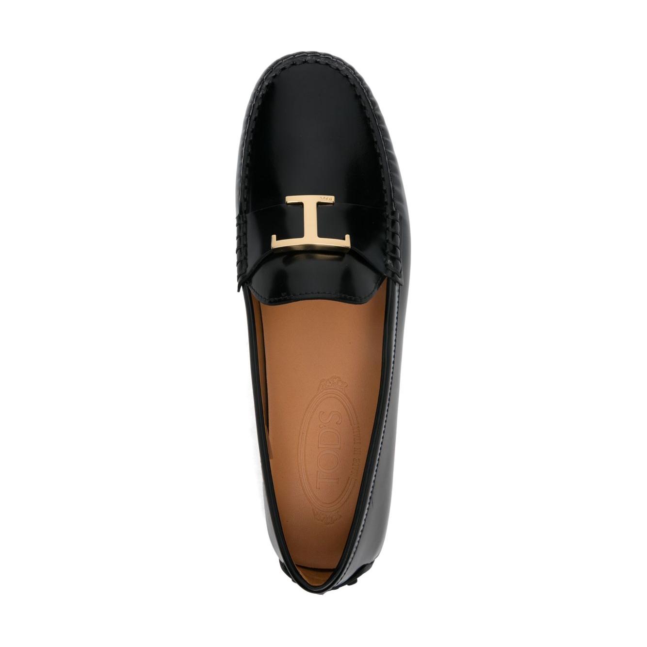 Tod's Flat shoes Black Moccasins Tod'S