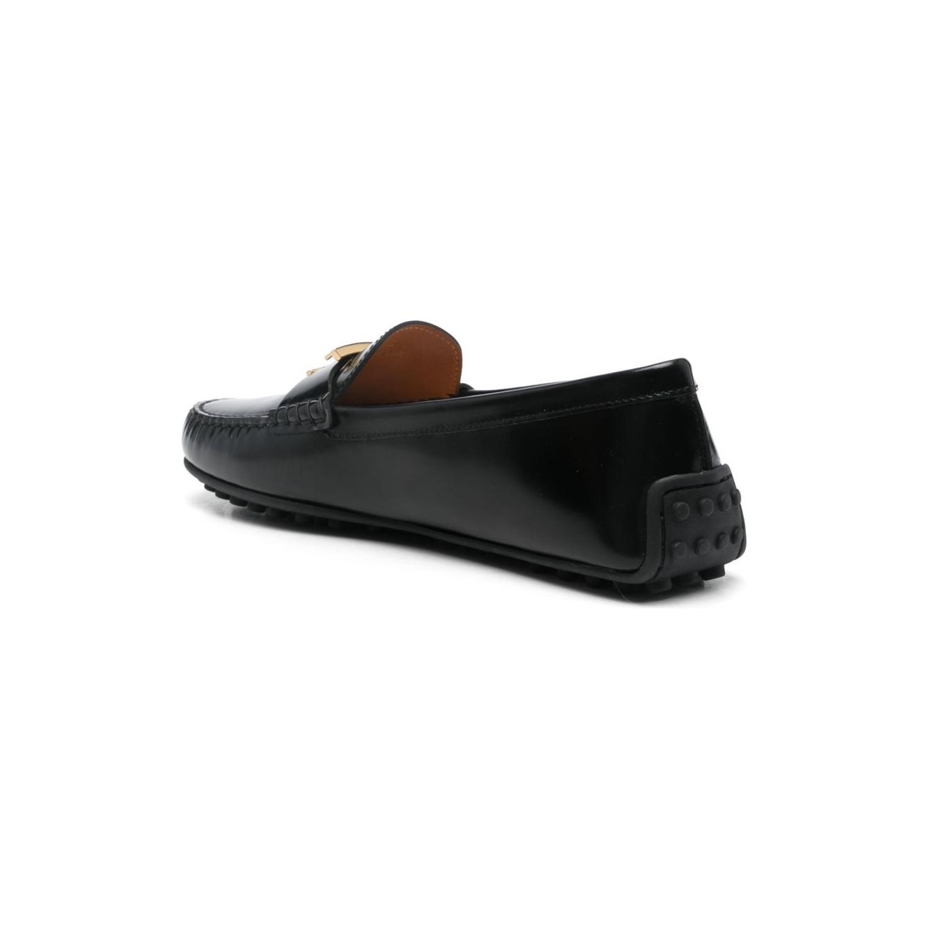 Tod's Flat shoes Black Moccasins Tod'S