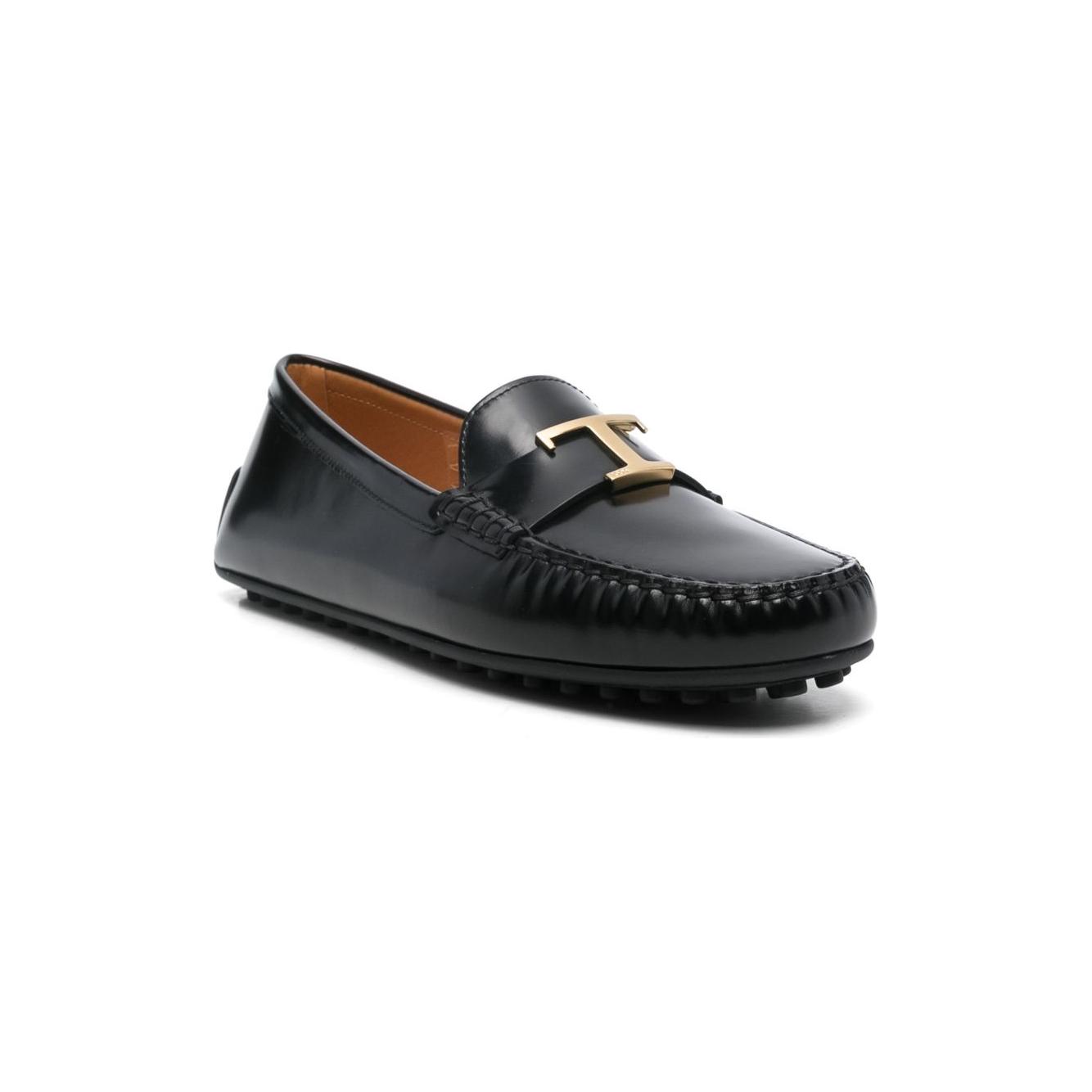 Tod's Flat shoes Black Moccasins Tod'S