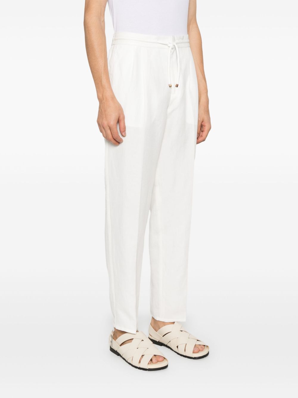 Brunello Cucinelli Trousers White Trousers Brunello Cucinelli