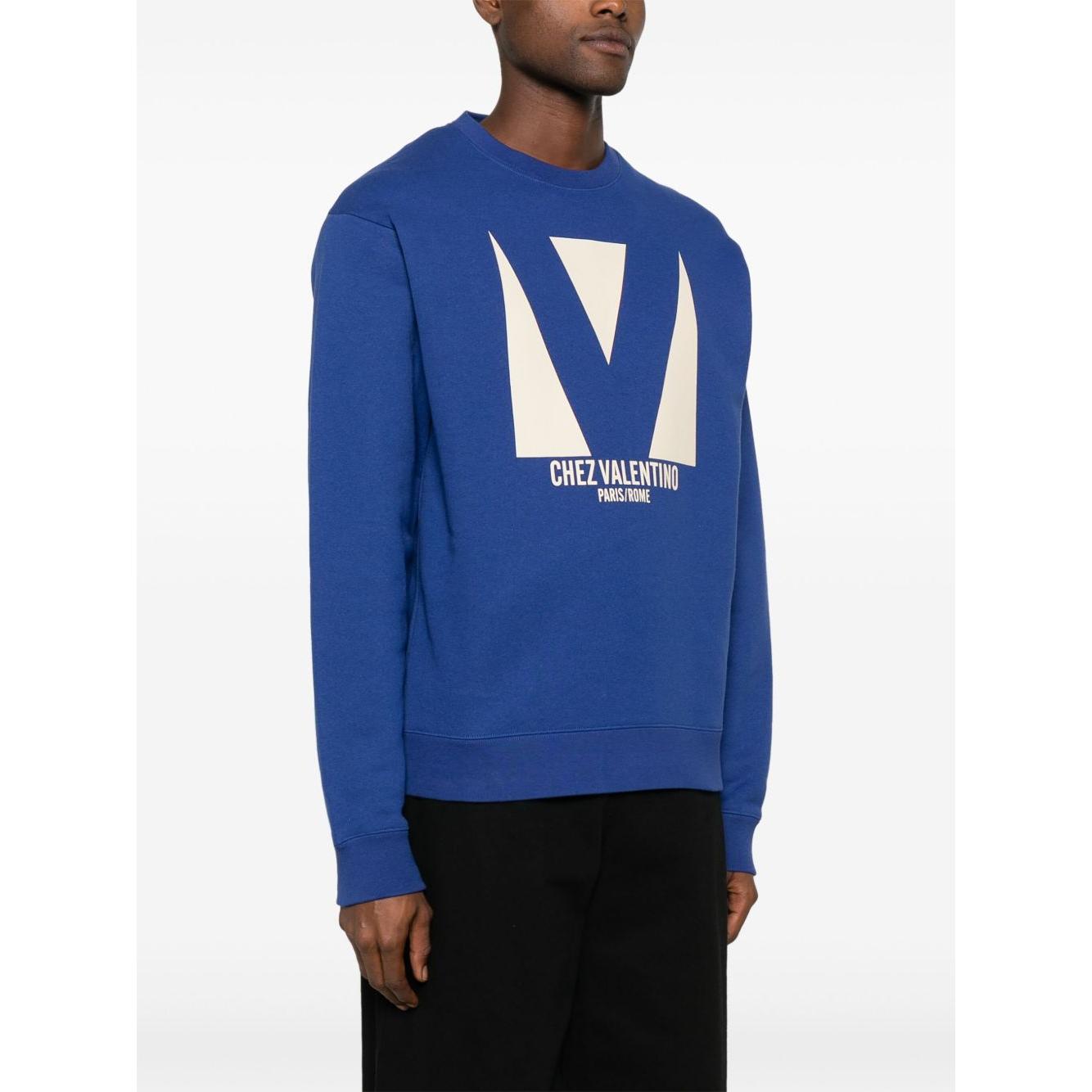 Valentino Sweaters Blue Topwear Valentino