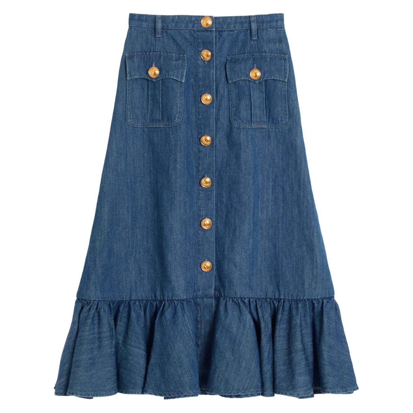 Valentino Skirts Blue Skirts Valentino