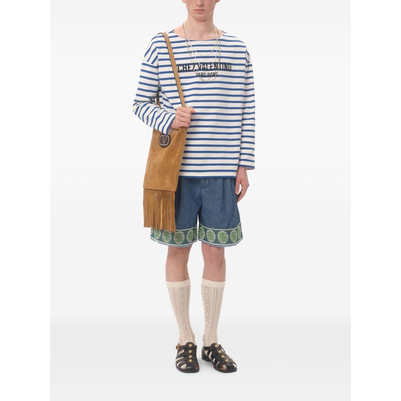 Valentino Shorts Blue Short trousers Valentino