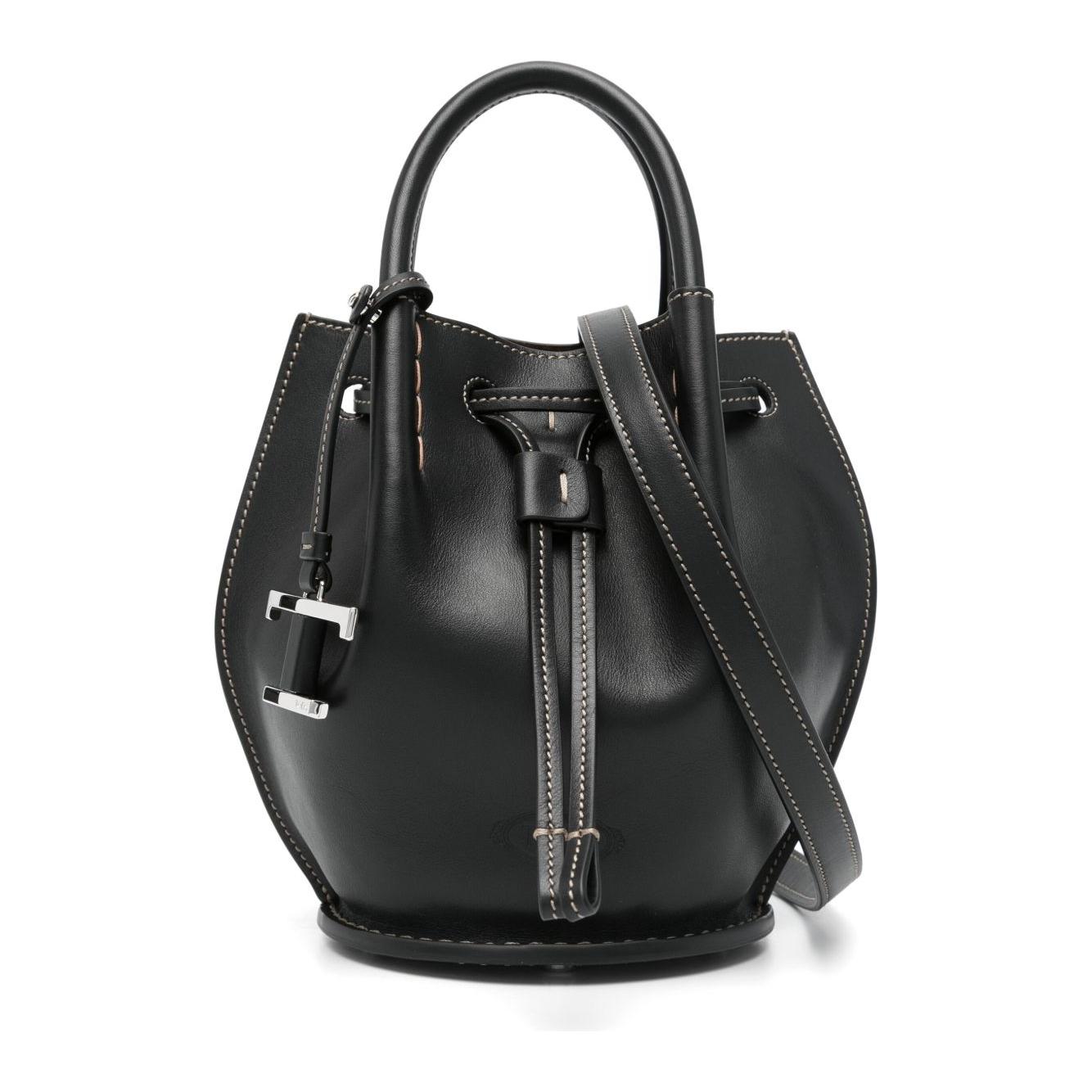 Tod's mini logo-charm bucket bag Shoulder Tod'S