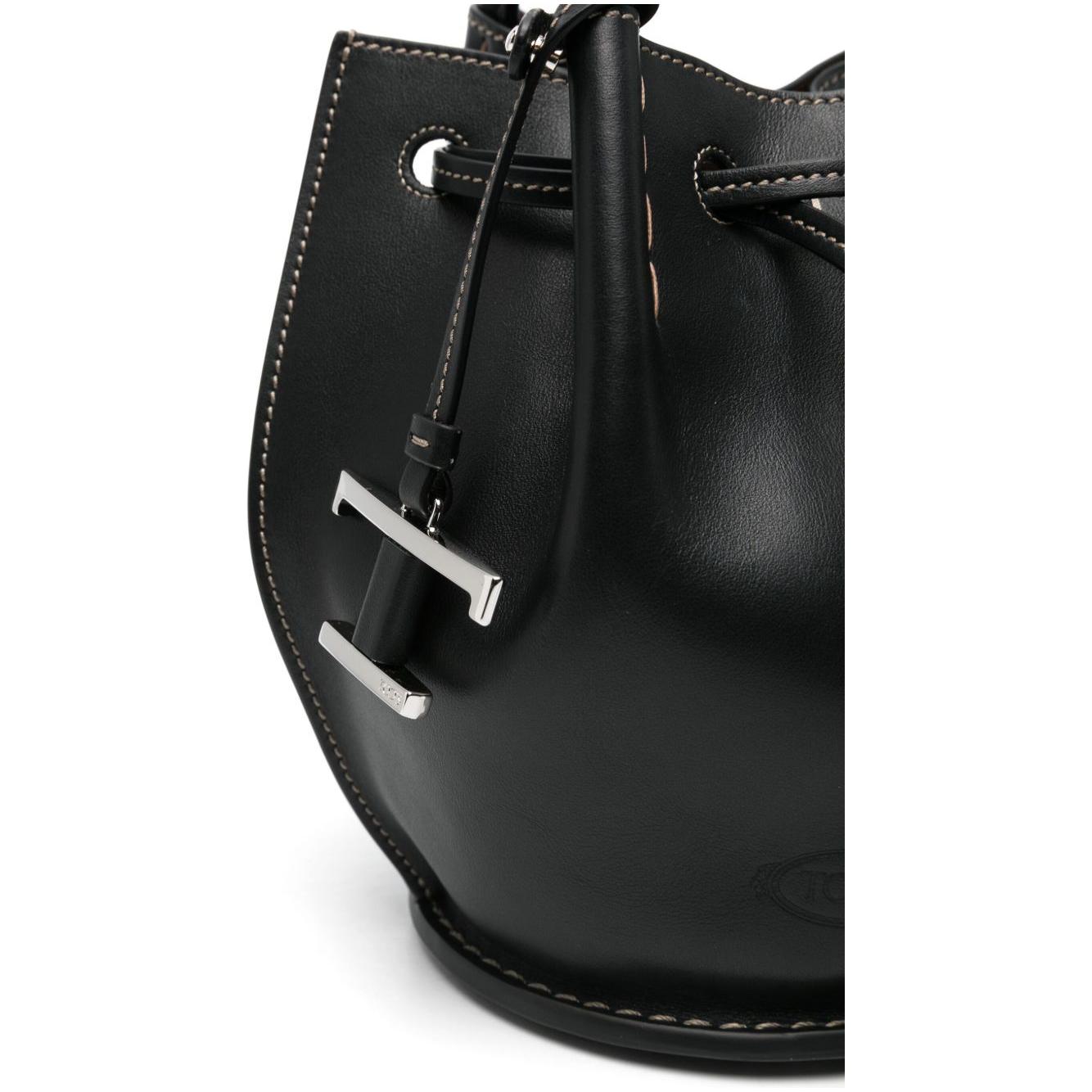 Tod's mini logo-charm bucket bag Shoulder Tod'S