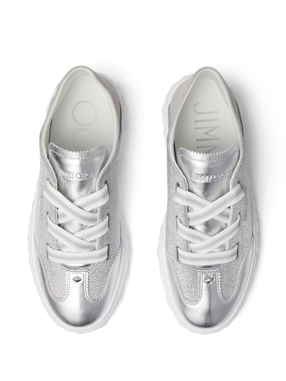 Jimmy Choo Sneakers Silver Sneakers Jimmy Choo