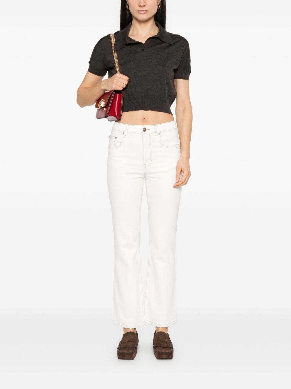 Tory Burch denim jeans - white Jeans Tory Burch