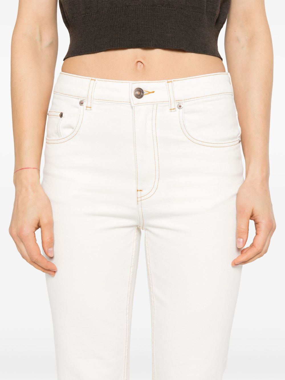 Tory Burch denim jeans - white Jeans Tory Burch