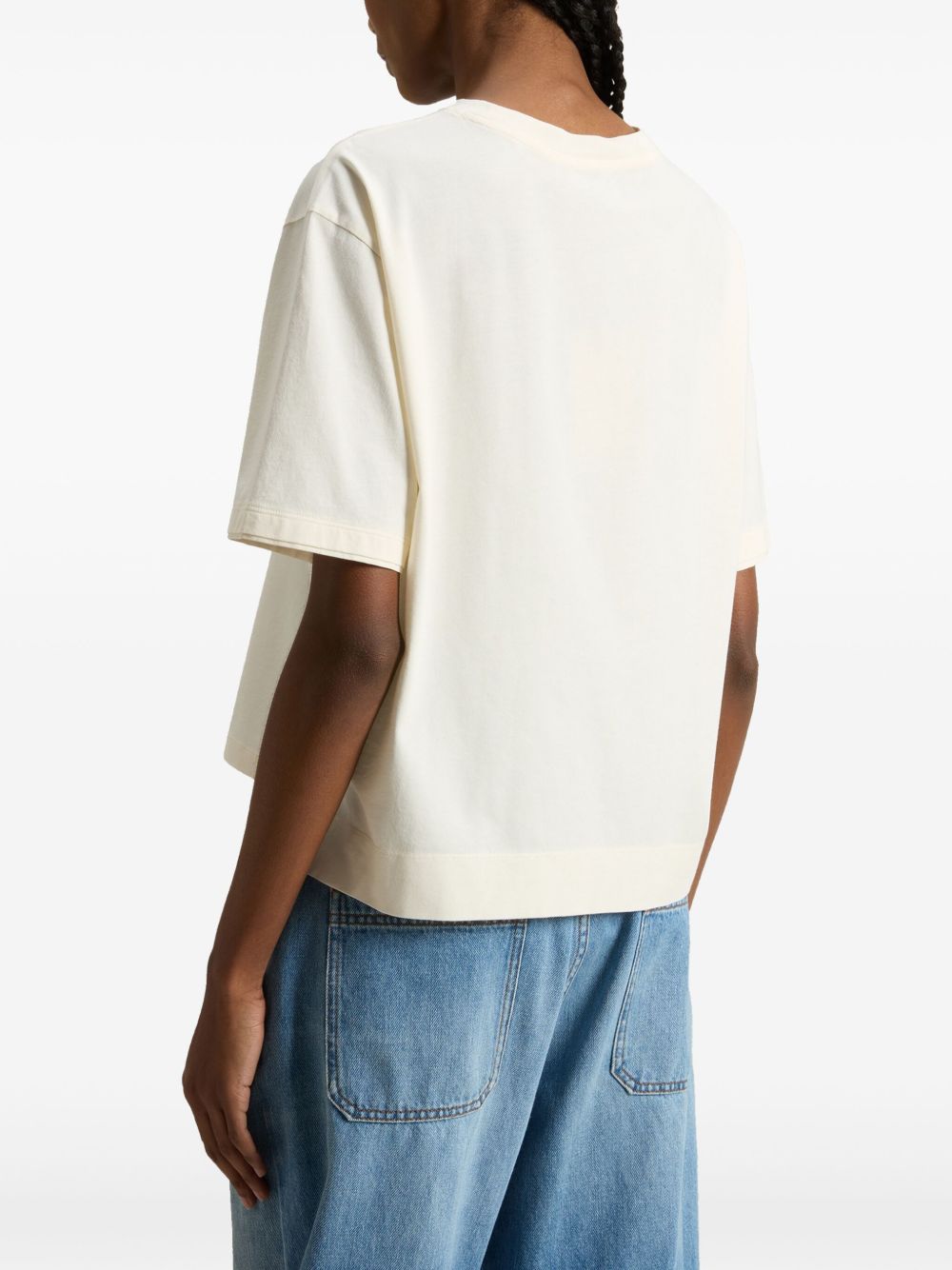 Woolrich Pure Pima Cotton T-Shirt with Logo Topwear Woolrich