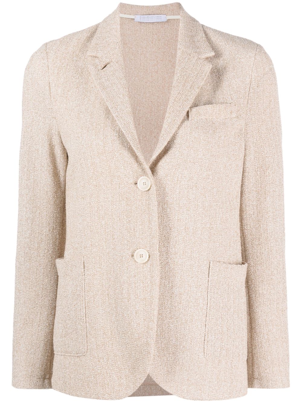 Harris Wharf London single-breasted blazer